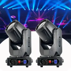 DJ 295 Beam Moving Head Lights Stage Bulb Professional Equipment DMX RGBW Wedding Spot Lighting for DISCO Theater Bar Concert