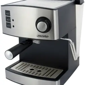 Pressure machine stock 15 bar 850W metal espresso or cappuccino 1.6L tray dripping steam adjustable steel boiler