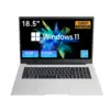 2025 New 18.5" Laptop 16GB RAM 512GB SSD Intel N150 Portable Notebook Lightweight Backlit Keyboard Fingerprint Windows 11
