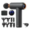 99 Gears Massage Gun Smart Fascia Gun Electric Neck Massager Tool for Body Massage Relaxation Fitness Muscle Pain Relief