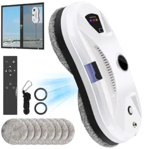 5600PA Ultra Thin Robot Vacuum Cleaner Window Cleaning Robot Window Electric Glass Automatic Water Spray Remote Control for Home