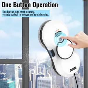 5600PA Suction Smart Window Cleaner Robot Automatic Water Spray Glass Cleaner Washer Remote Control Robot Vacuum Cleaner 4 kf Ab5329a9894d0466a852cfc27d71b88443