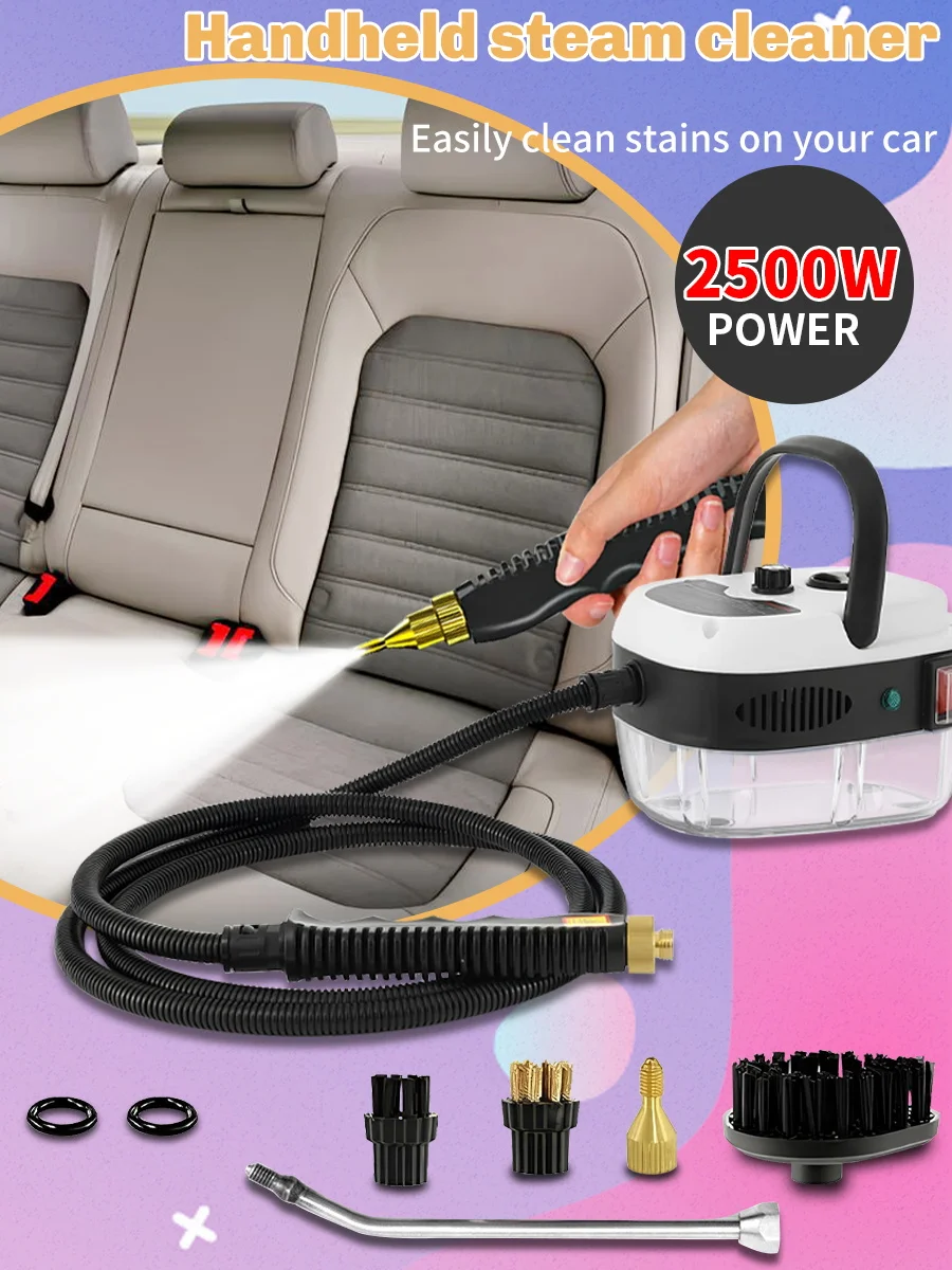 2500W Steam Cleaner High Temperature Sterilization Pressure Jet Washer Machine for Home Car Kitchen Air Conditizer 220V EU Plug 14 kf Acbfc0b7321444a7eb6e250a57533248c5