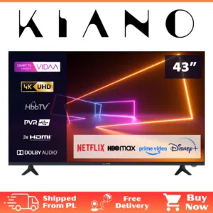 Kiano Elegance 43 'Vidaa Smart TV D-LED DVB-T2/S2
