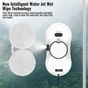 5600PA Suction Smart Window Cleaner Robot Automatic Water Spray Glass Cleaner Washer Remote Control Robot Vacuum Cleaner 5 kf Af241158ce19a4d70b1dfbdb83a1557c7t