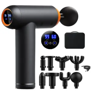 99 Gears Masażer pistoletowy Smart Hit Fascia Gun Elektryczny masażer szyi Narzędzie do masażu relaksacyjnego ciała Fitness Ulgę w bólu mięśni