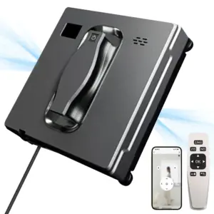 Robot Window Cleaner, Double Spray Square Window Cleaning Machine, 3000Pa Fully Automatic Detection and Cleaning Glass Artifact