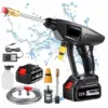 60BAR Cordless High Pressure Cleaner Washer 30000mAh Spray Water Gun Garden Wash Water Cleaning Machine for Makita 18V Battery