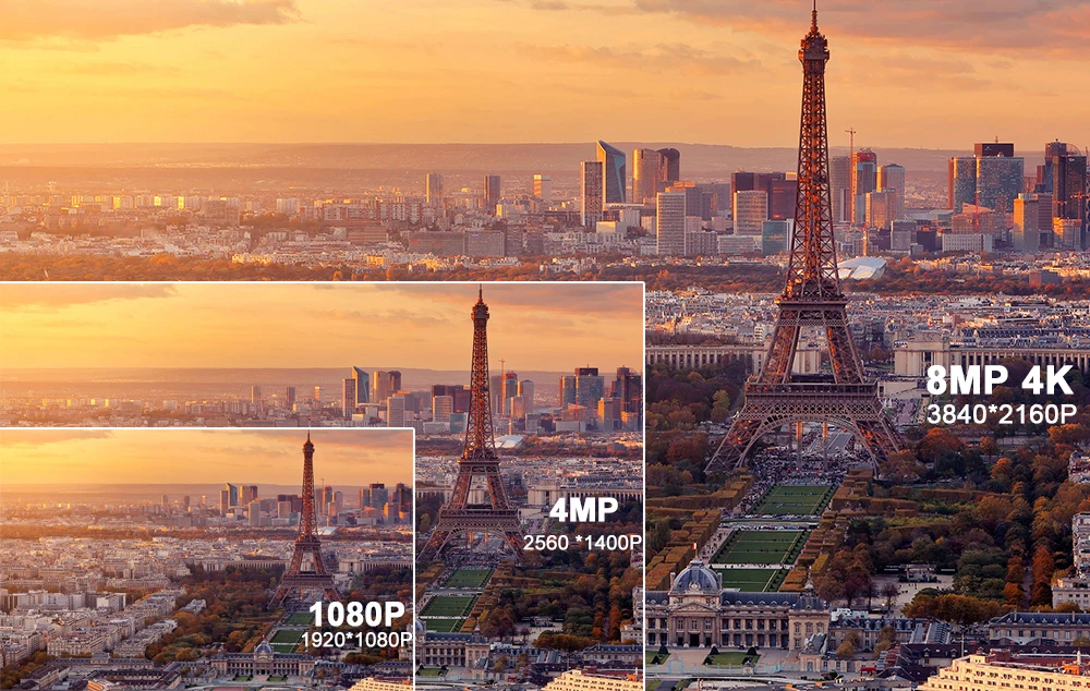 New 4K 8MP IP Camera Audio Outdoor POE H.265 Onvif Metal Bullet CCTV Home 4MP Color Night Vision Security Camera 6 kf H22478ad8510148899be5d247cc72be87e