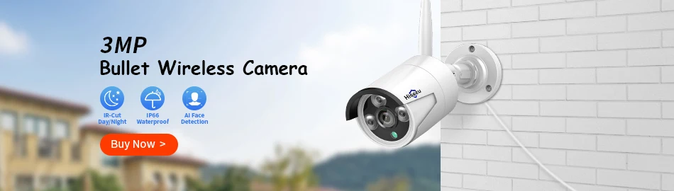 Hiseeu 3/5/8MP WiFi CCTV Camera Security System IR Night Vision Bullet Camera Set 10CH NVR Wireless CCTV Surveillance System 54 kf H25593f9b21c147799edec961a11008efN