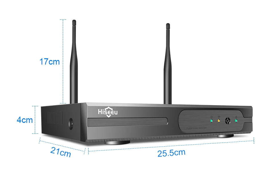 Hiseeu 3/5/8MP WiFi CCTV Camera Security System IR Night Vision Bullet Camera Set 10CH NVR Wireless CCTV Surveillance System 39 kf H2f82ac0749464fe7a1600290f99ded7fr