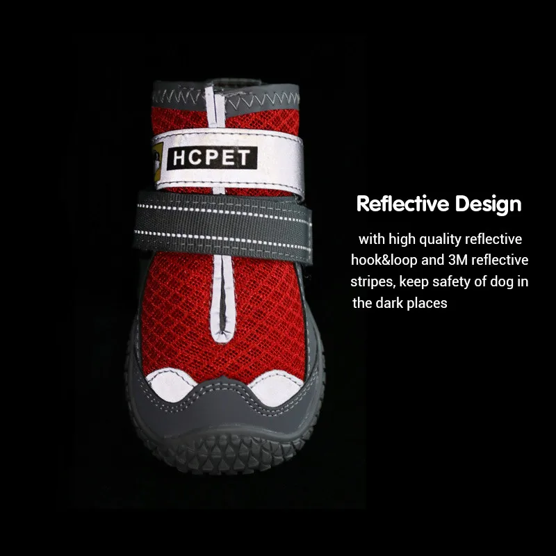 4Pcs/Set Dog Shoes for Large Dogs Breathable Professional Outdoor Dog Shoes Anti-Slip Durable Pet Shoes for Hiking Rubber Sole 7 kf H5c4ae5b4dceb4b3db17d80b7ac585548w 4Pcs Set Dog Shoes for Large Dogs Breathable Professional Outdoor Dog Shoes Anti Slip Durable Pet