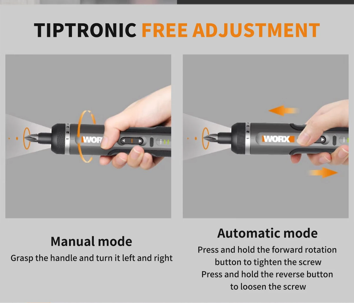 WORX WX242 4V Electrical Screwdriver Set Smart Cordless Electric Screwdrivers USB Rechargeable 30 Bit Set Mini Drill Power Tool 20 kf S0032291840994bb2817412f67f2cc195V
