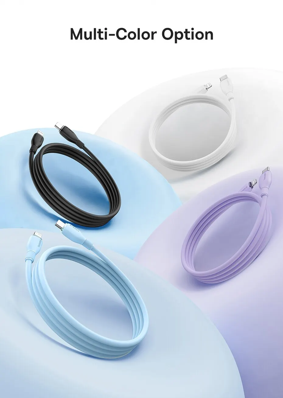 Baseus TPE 20W USB C Cable For IPhone 14 13 12 11 Pro Max XS Fast Charging Cable Type C To Lighting Date Wire For iPad Macbook 23 kf S01cc2ab7fcf1483596b421a971819225Q