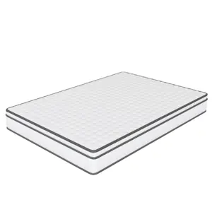 Spring Mattress 90×200×25cm/90×190×25cm/140×190×25cm White +gray Edge,bedroom Furniture