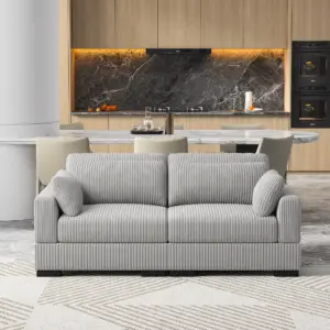 Comanlai Modular Sectional Sofa, Cloud Couch Sectional 1/2Seater, Modern Sectional Couch with Pillows for Modern Living Room