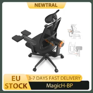 NEWTRAL MagicH-BP Ergonomic Chair with Footrest Auto-Following Backrest Adaptive Lower Back Support Adjustable Armrest Headrest