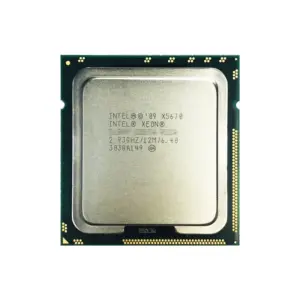 Intel Xeon Used X5670 2.933 GHz Six-Core Twelve-Thread CPU Processor 12M 95W LGA 1366