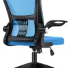Krzesła,Krzesło Biurkowe Executive Office Chair Siatkowe Krzesło Biurowe, Regulowane Krzesło Obrotowe/Niebieski/40-48Cm