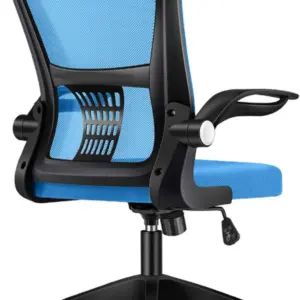Krzesła,Krzesło Biurkowe Executive Office Chair Siatkowe Krzesło Biurowe, Regulowane Krzesło Obrotowe/Niebieski/40-48Cm