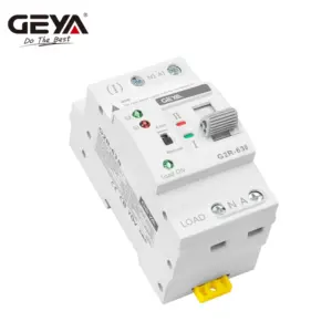 GEYA G2R ATS Mini Automatic Transfer Switch 220V Din Rail Dual Power Electrical Selector Switches Uninterrupted Power 63A 110V 3 kf S0f98bcb1bbae46f3b702f53a5a9a3668Y