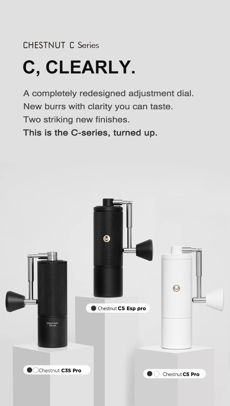 TIMEMORE New C5 PRO/C5 ESP PRO Portable Manual Grinder with Travel Case - Perfect For Home, Camping, Coffee Gift 7 kf S11135dda4c73479c82b2b50abfa7a5b47