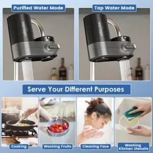 Vortopt Faucet Mount Tap for Sink Drinking 350 Gallons Water Purifier 5 Filters for Water Filtration System Faucet Water Filter 5 kf S11771dcfadcd4e828ab6e8c81ebbdfc74