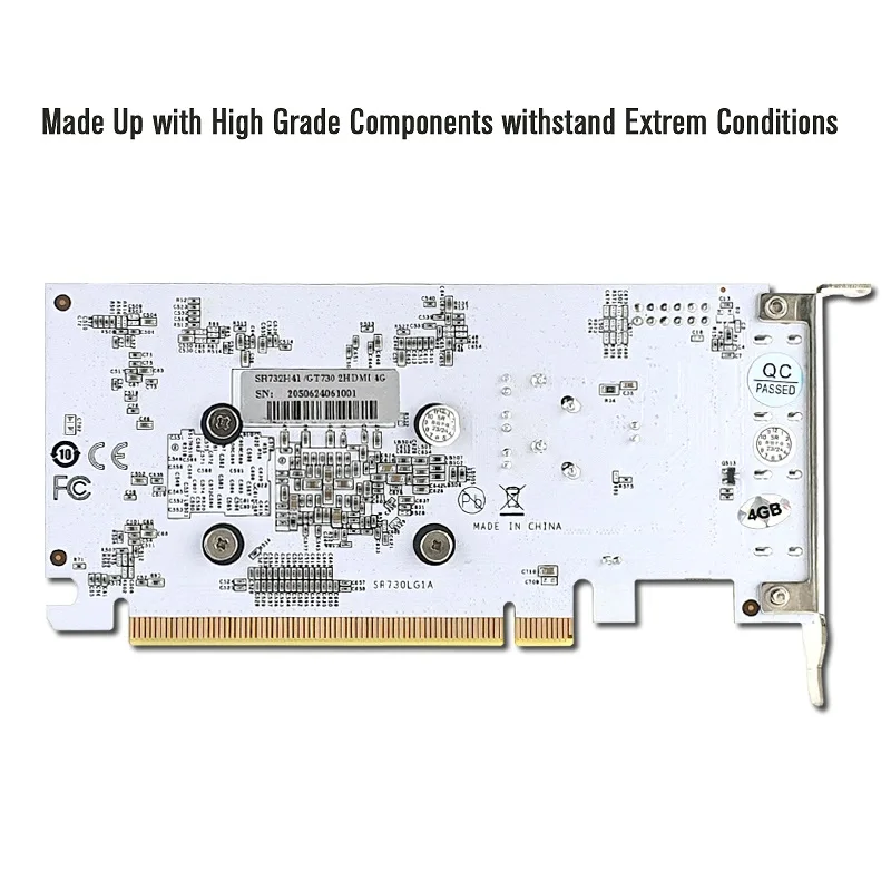 SRhonyra GT730 4GB Graphics Card 1080P Low Profile GPU DDR3 2HDMI 2 Monitor Display PCI-E2.0 16X ,Computer GPU,1Year Warranty 18 kf S12b84910fdfe44179457347ea05717d6u