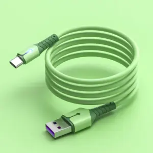 USB Type A To USB Type C Or Micro USB Liquid Silicone Data Cable With Light Applicable Android USB C Mobile Phone 4 kf S1311a2b45c01458ca82d3adbfad0e78aw