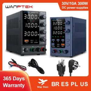 Wanptek DC Laboratory Power Supply 30V 10A 60V 5A 120V 3A Adjustable Voltage Current Applicable voltage 110V 220V Power Supply