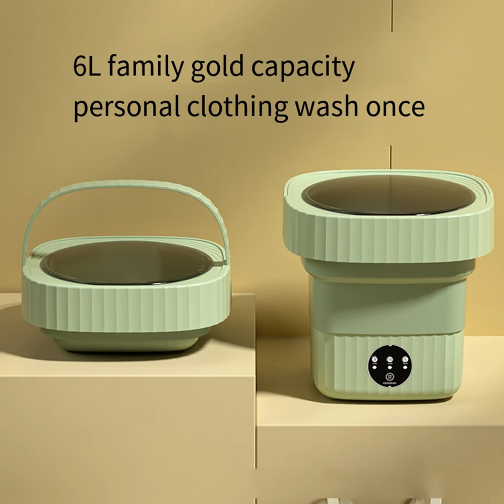 Ultrasonic Folding Portable Washing Machine 6L 11L Big Capacity with Spin Dryer Bucket for Clothes Travel Home Underwear Socks 27 kf S1942dc7a55bd4f19a97173e09675830bi