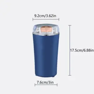 500ml Portable Coffee And Food Grinder 8-Blade Multi-Purpose Fine Crusher Ideal for Pepper Spices - Kitchen Gadget 6 kf S1aa41ef701da4ea6b4e6b92f21ed4d09u