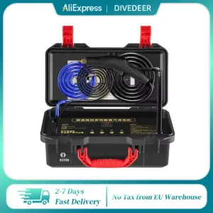 DIVEDEER Home Steam Cleaner High-Temperature, High-Pressure Cleaning for Air Conditioners, Range Hoods, Water Heaters, Carpets