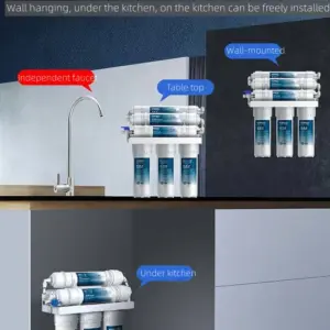 5 Stages Water Filter Purifier Household water cleaner Drinking Water Kitchen Tap Water Filter System Water Filter Purifier 6 kf S20b4c8c212fb4909b3b234bf61e8dd15G