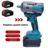3000N.m 1/2" Cordless Electric Impact Wrench Variable Speed Brushless Electric Wrench Power Tool For Makita 18-21V Battery