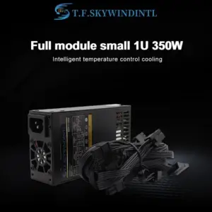 350W Power Supply PSU For ATX 12V Supporting GPU FLEX NAS Small 1U 350W Power Supply 110V 220V New Full Module Power Supply