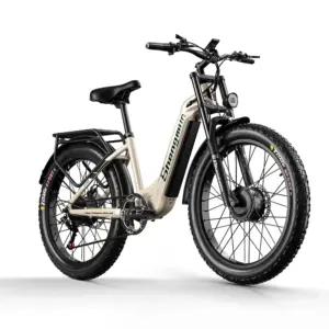 Shengmilo S700 Adult Electric Bicycle 26 Inch Fat Tire Men's Electric Bike 2000W Men's E-Mountain ebike 48V 840WH Battery, 4 kf S237833b0c97842e996e050dae1cfb7f86