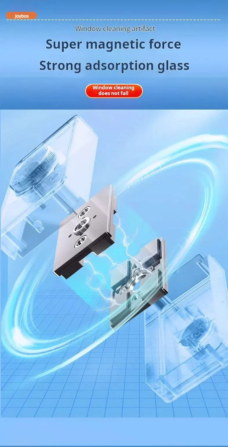 Window Cleaner JOYBOS Unlimited Adjustable Magnetic Glass Professional Double With Telescopic Rod Window For Home Cleaning Brush 12 kf S259820d2077e4ea0a735e94e7bd372065