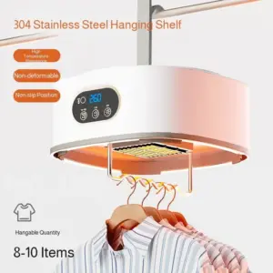 Portable Clothing Dryer Electric Portable Clothes Dryer UV Sterilization Folding Portable Clothing Dryer Foldable Laundry Dryer