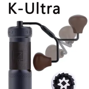 1Zpresso KUltra Manual Coffee Grinder Portable Mill 48mm Stainless Steel Burr