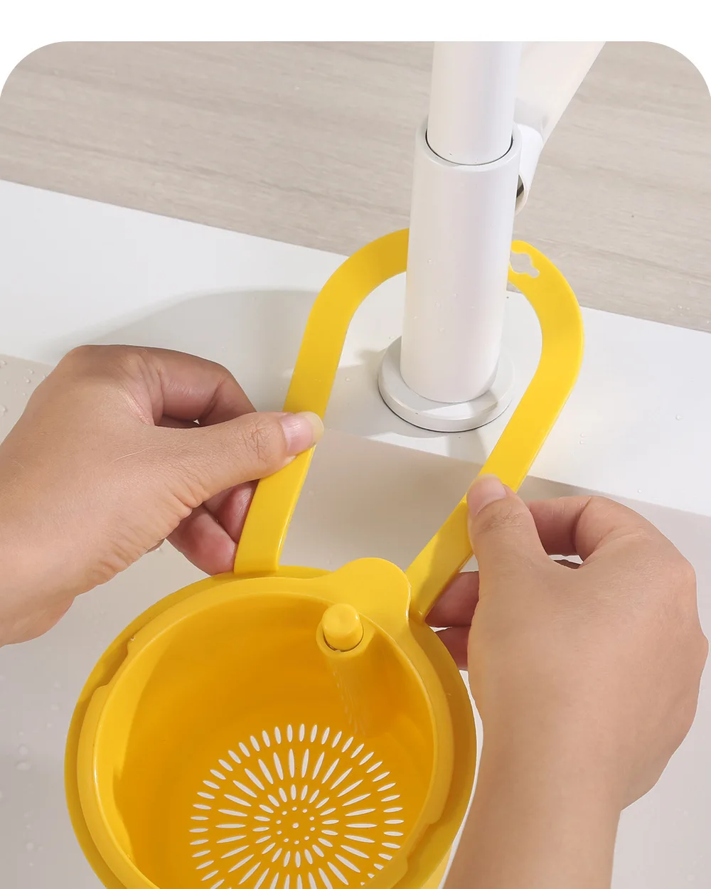 Household Cleaning Vegetable Washing Basin Hanging Sink Drain Basket Kitchen Food Residue Filter Sink Storage Rack 19 kf S2798a4a0501e4d14beb4af3de61ac37bq