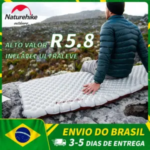 Naturehike Air Mattress Tuye 5.8 High R-Value Ultra-Light Inflatable Mattress Portable Camping Tent Single Person Sleeping Pad