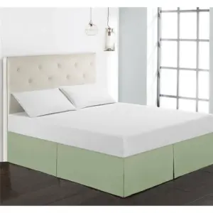 Solid Brushed Bed Skirt Standard Size for Twin Full Queen King Bedroom Beds Cover Non-slip Mattress Cover Bedsheet/ Bedspread