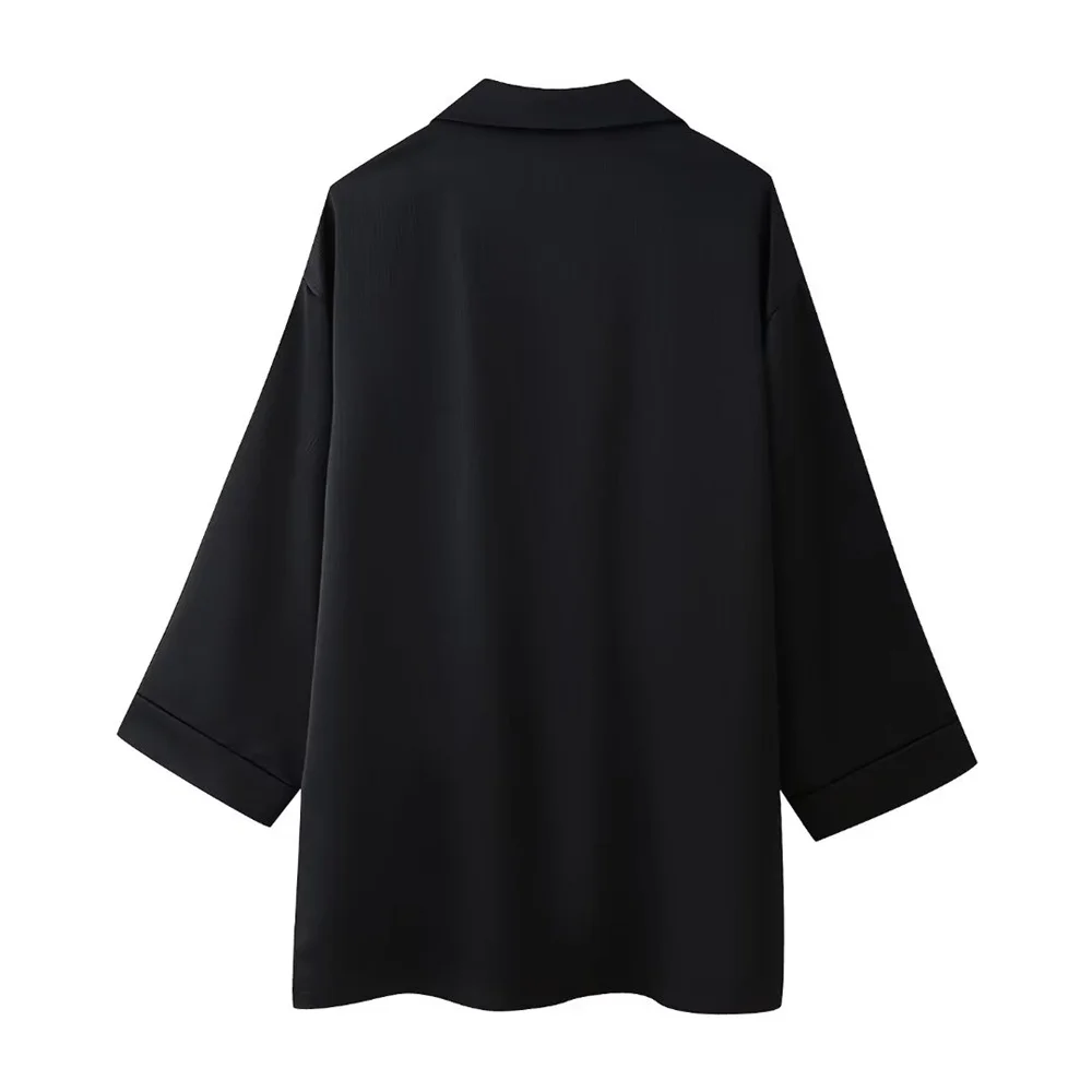 European and American Style 2024 Spring and Summer New Women's Clothing Wrinkle Effect Double Breasted Suit Jacket Pants Set 16 kf S339ea31ea6d1476d9ff740fbb79dcef6P