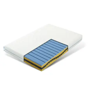 Tribesigns mattress, cold foam mattress, 90x200 cm, 7-zone H3 medium-firm mattress with breathable, washable cover, 20 cm high,