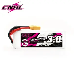 CNHL 6S 22.2V 3000mAh Lipo Battery 70C With XT90 Plug For RC Quadcopter Helicopter Airplane Drone FPV Car Truck Buggy Boat Part
