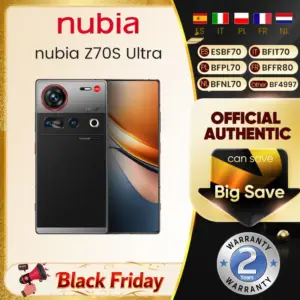 Nubia Z70s Ultra 5G Smartphone Snapdragon 8 Elite 6.85'‘AMOLED Display NEOVISION AI Photography4.0 50MP 144Hz 6600mAh NFC IP69