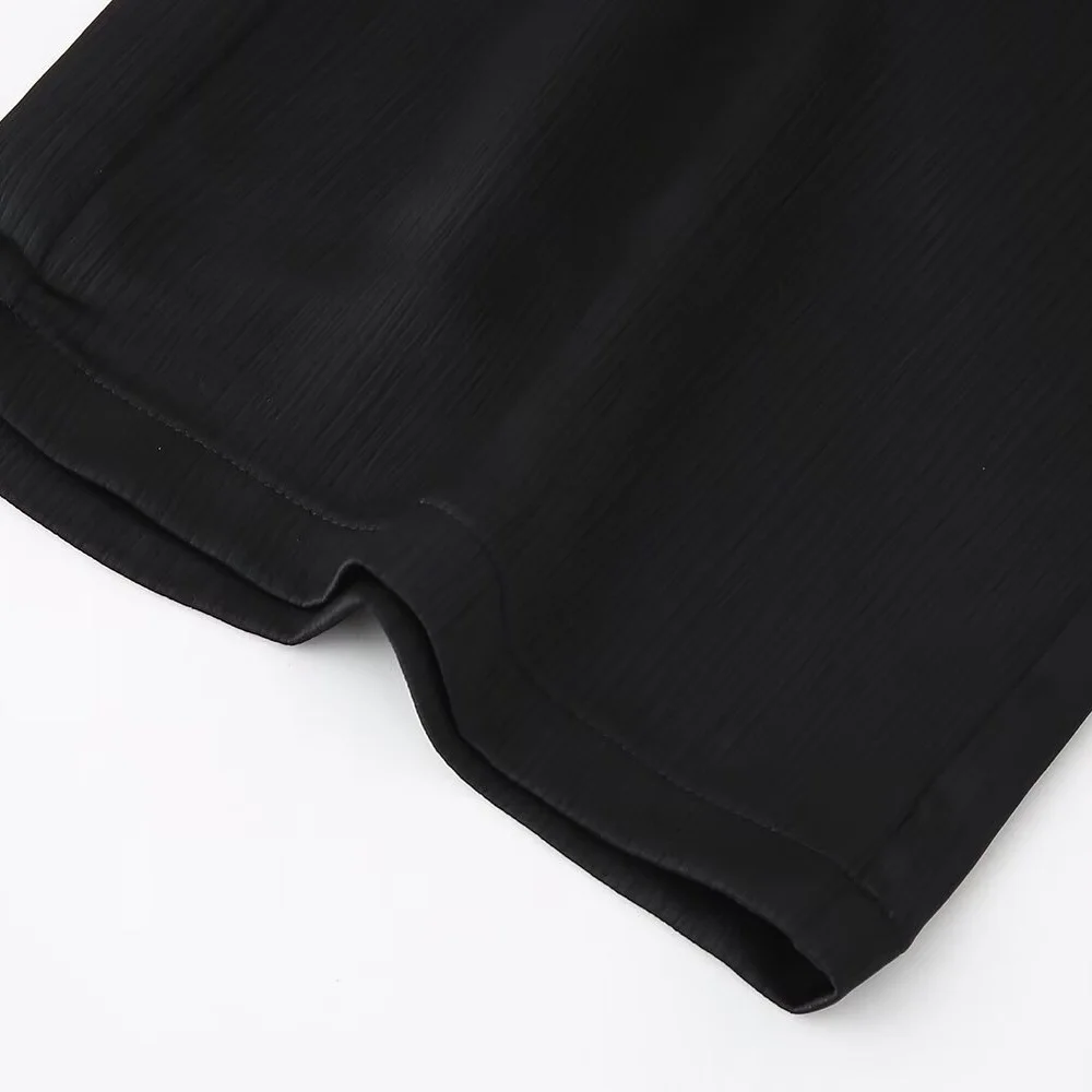 European and American Style 2024 Spring and Summer New Women's Clothing Wrinkle Effect Double Breasted Suit Jacket Pants Set 49 kf S39ecb9fc168f4169b57d67e5f1e24f4cA