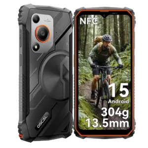 Oscal MARINE 1 Outdoor Smartphone 6.56 inch HD+ Display Unisoc T615 Android 15 Rugged Phone 4GB+128GB, 5100mAh, NFC Mobile Phone