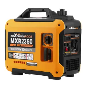 MAXPEEDINGRODS 2000W Inverter Generator Gasoline Portable Generator Silent Camp Portable Power Generator for RV